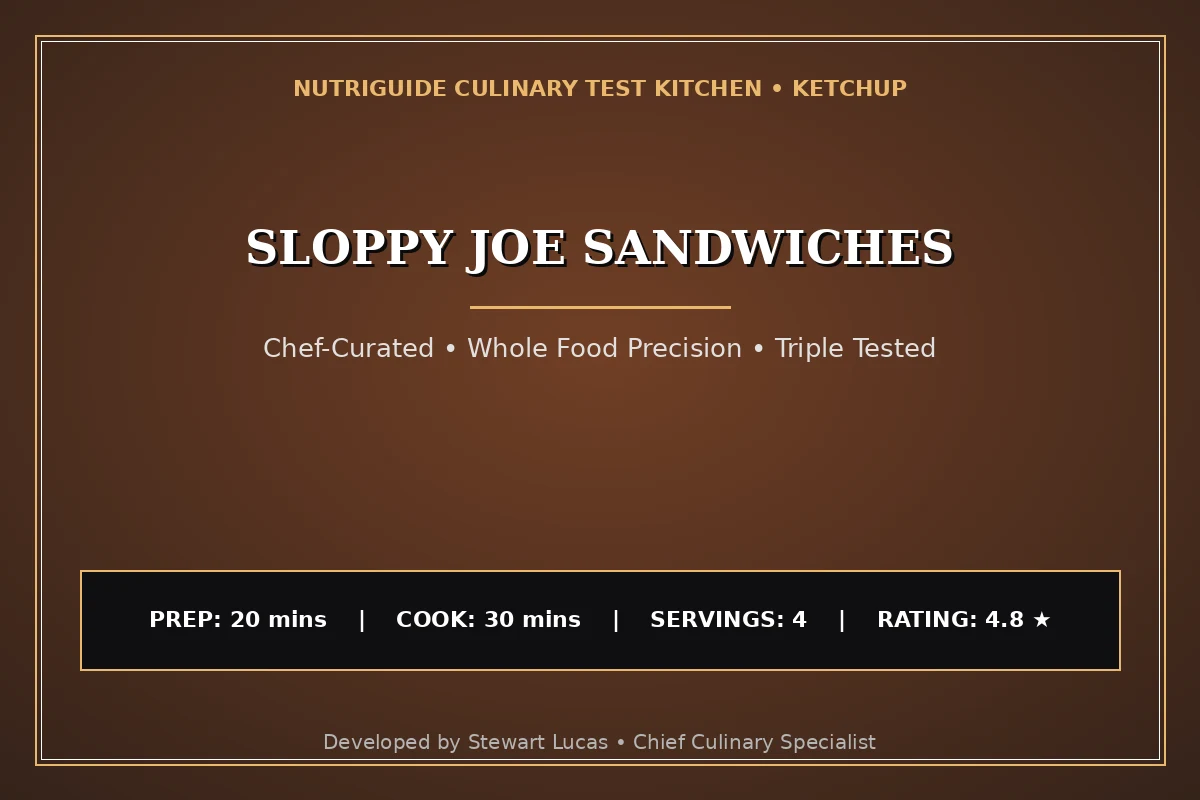 Sloppy Joe Sandwiches