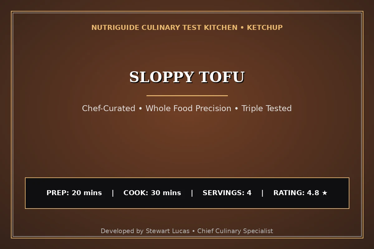 Sloppy Tofu