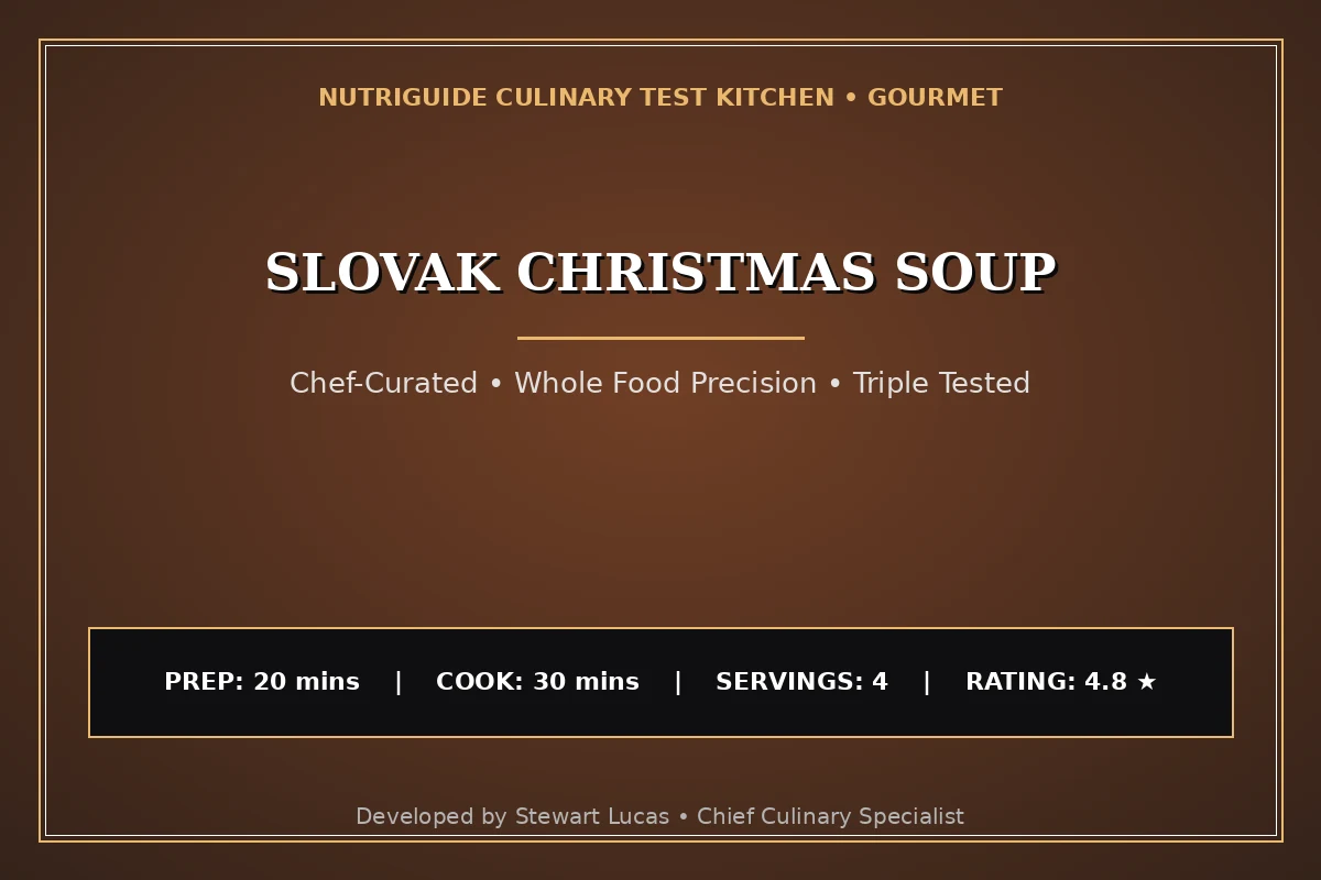 Slovak Christmas Soup