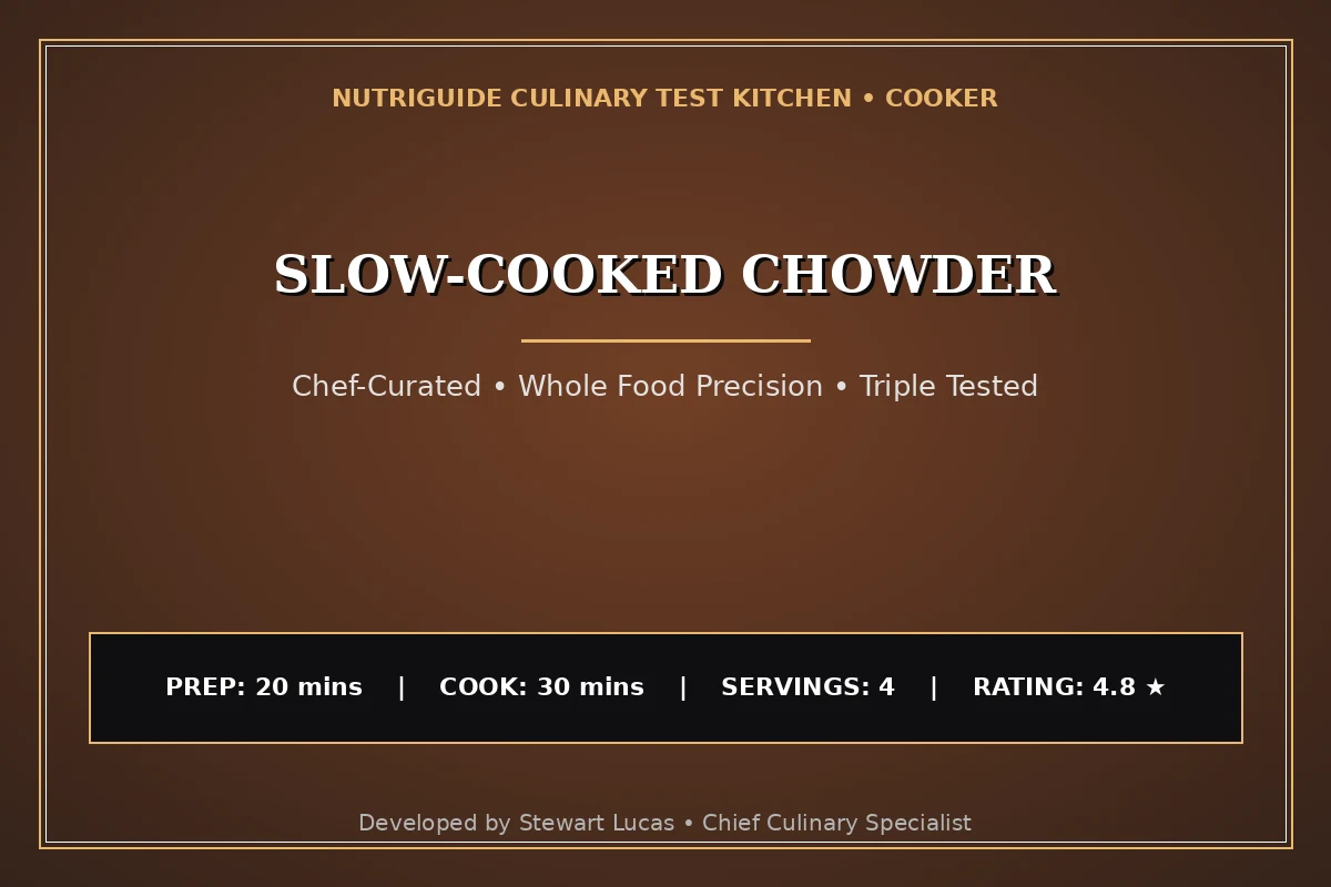 Slow-Cooked Chowder