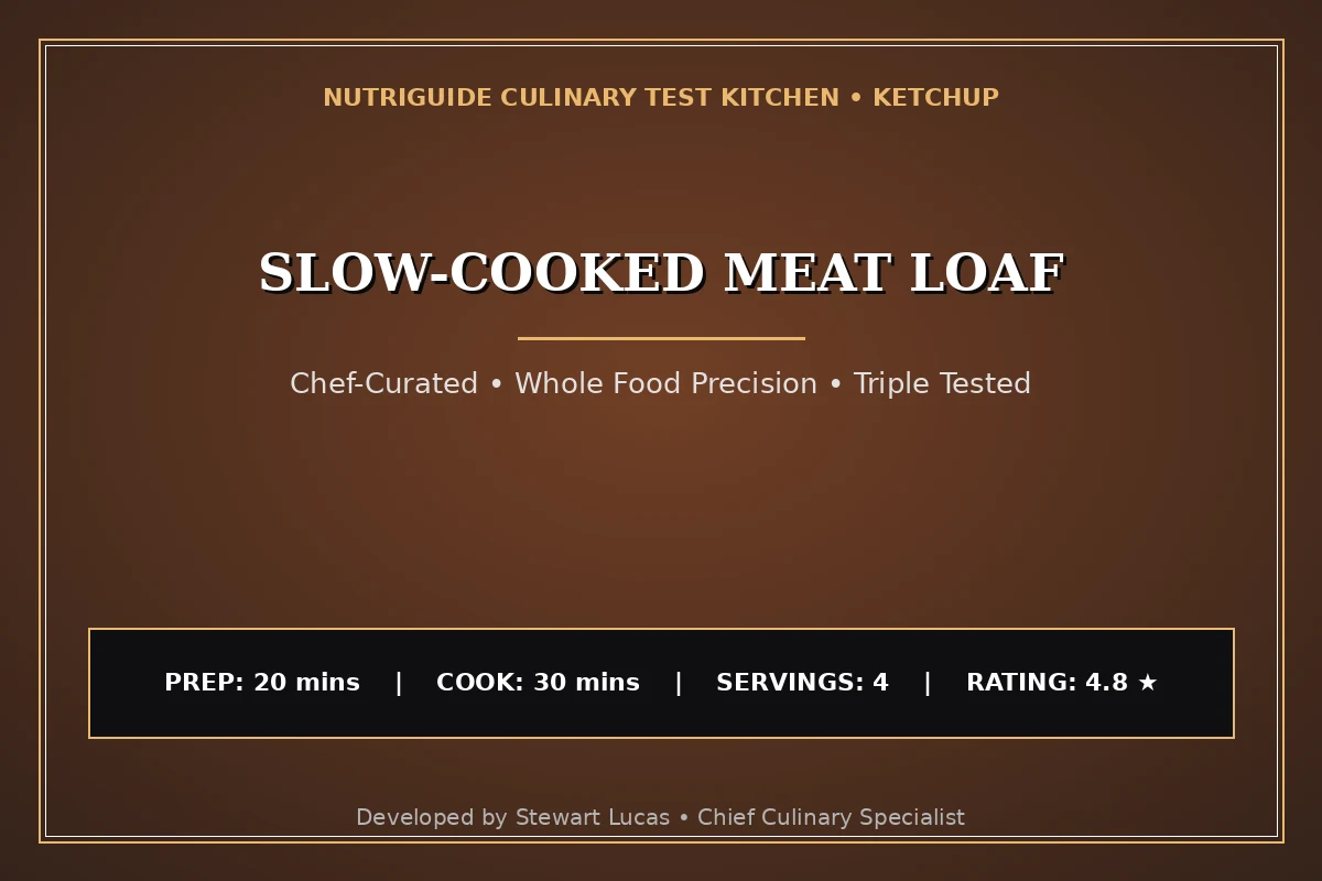 Slow-Cooked Meat Loaf