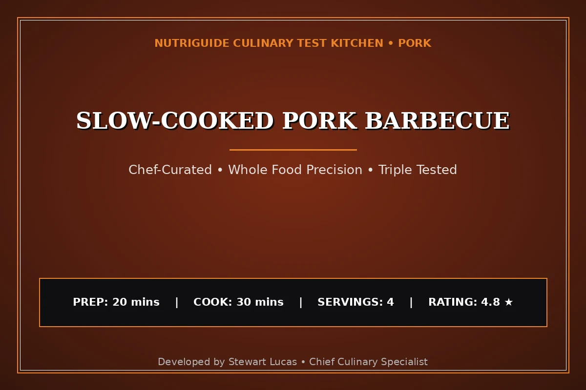Slow-Cooked Pork Barbecue
