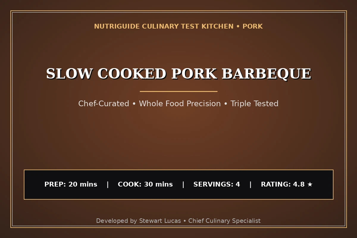Slow Cooked Pork Barbeque