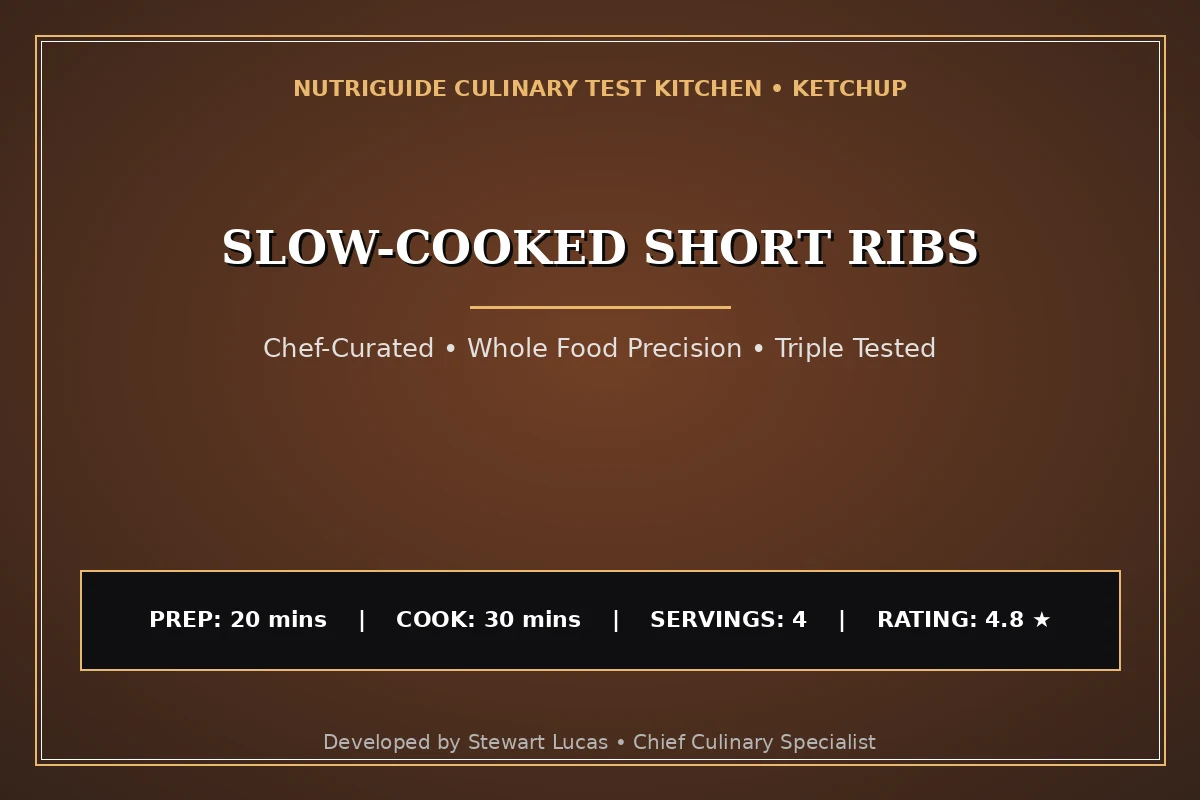 Slow-Cooked Short Ribs
