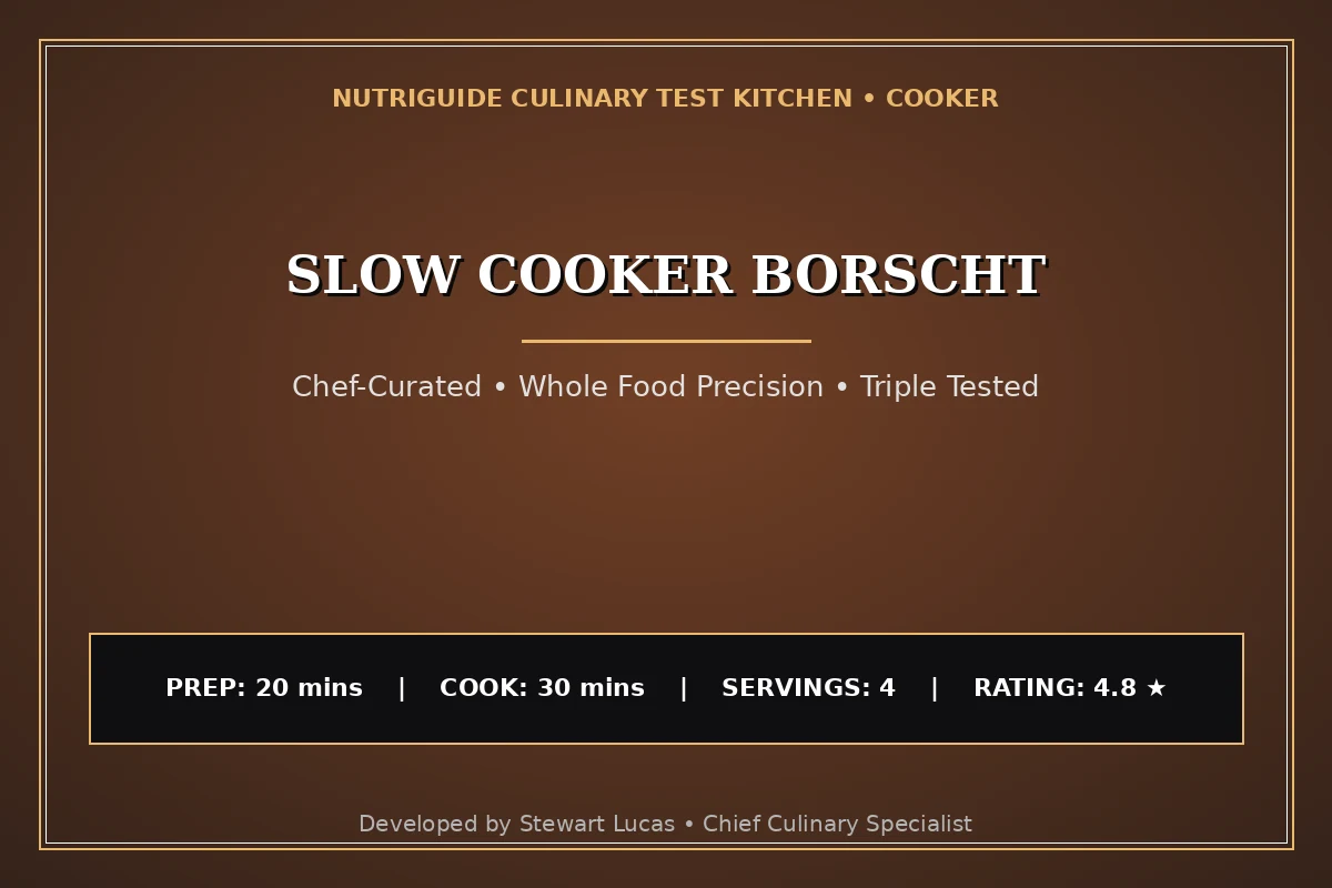 Slow Cooker Borscht