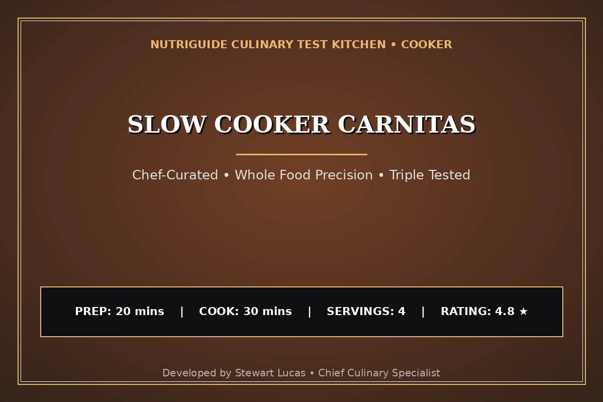 Slow Cooker Carnitas