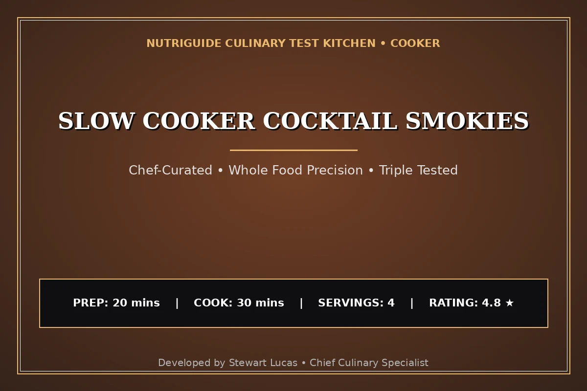 Slow Cooker Cocktail Smokies