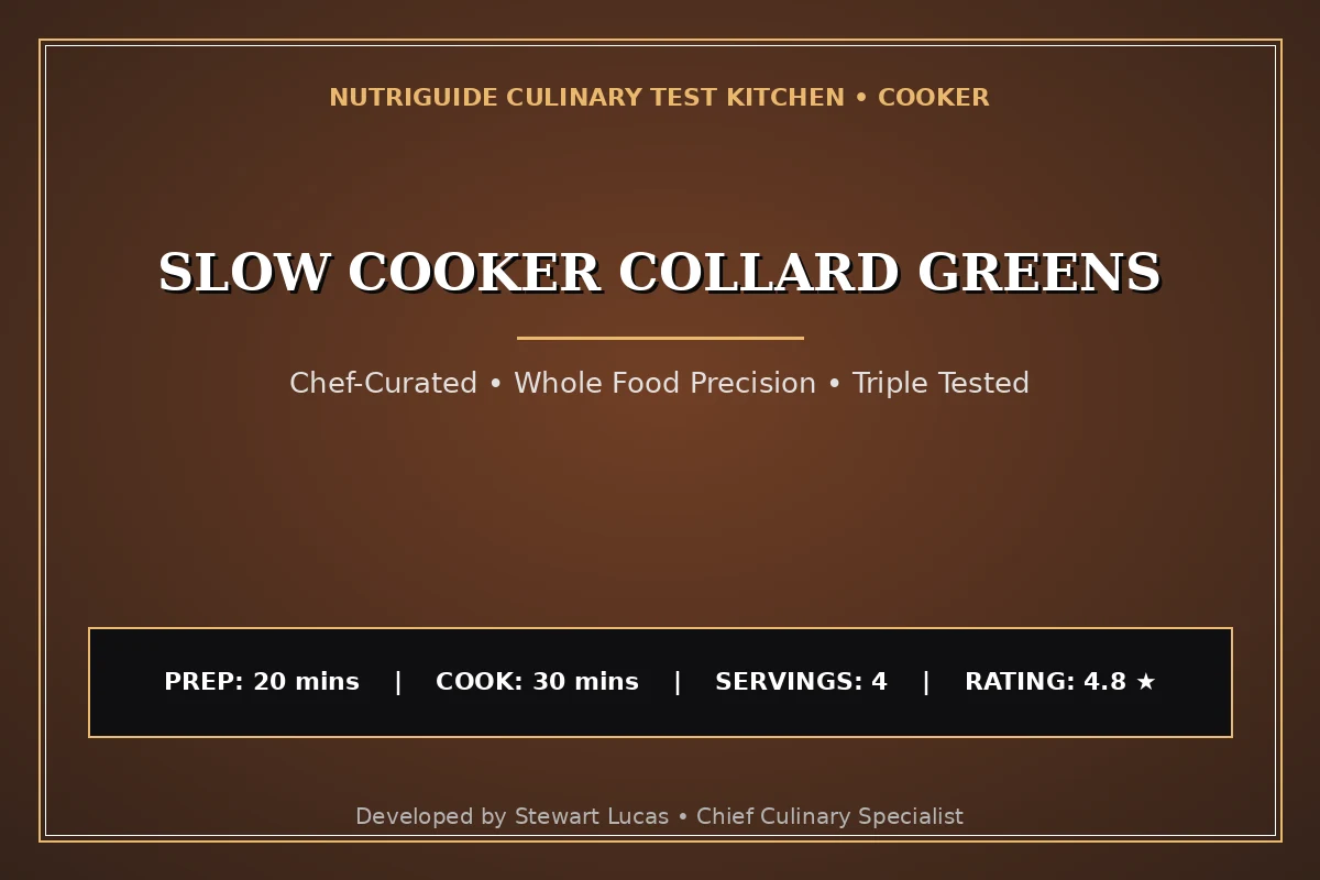 Slow Cooker Collard Greens