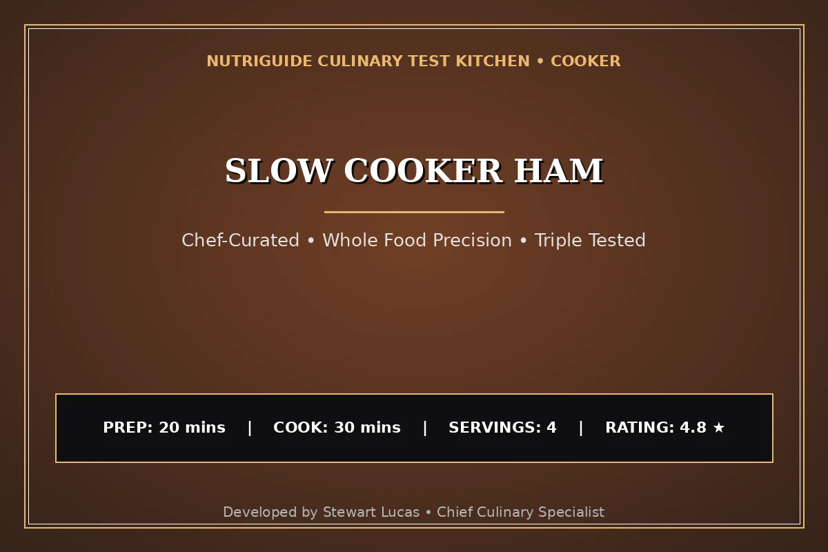 Slow Cooker Ham