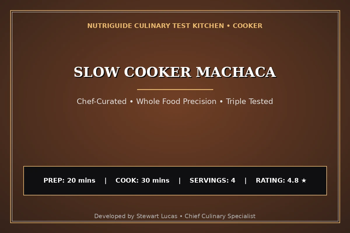 Slow Cooker Machaca