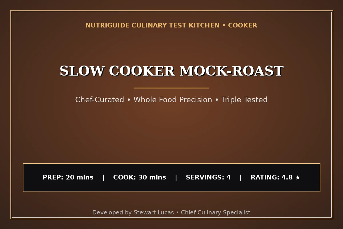 Slow Cooker Mock-Roast