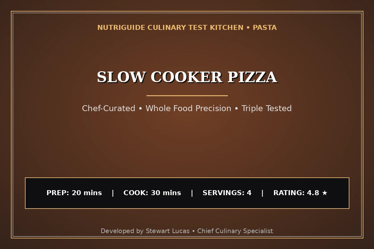 Slow Cooker Pizza
