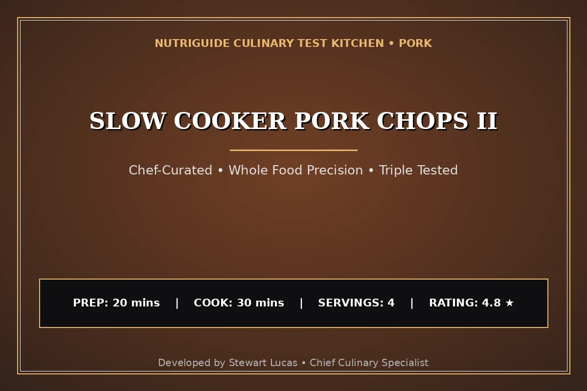 Slow Cooker Pork Chops Ii