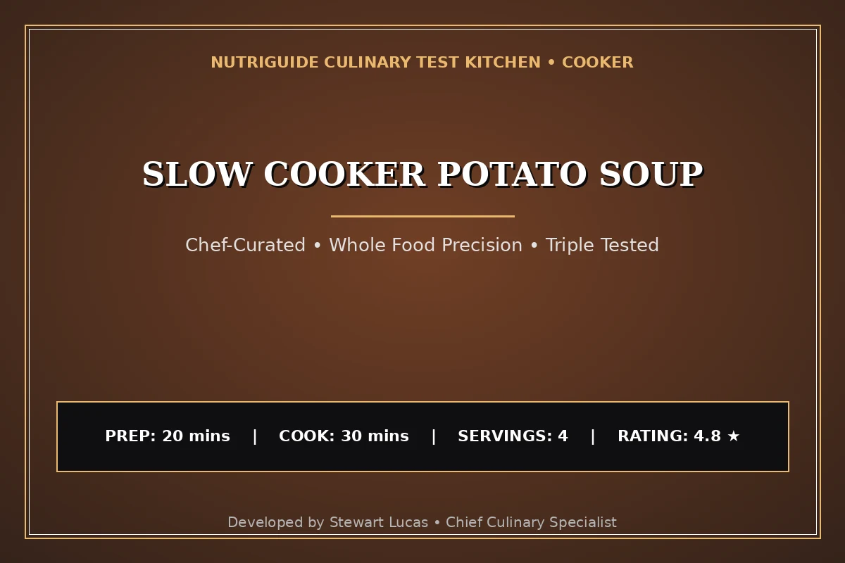 Slow Cooker Potato Soup
