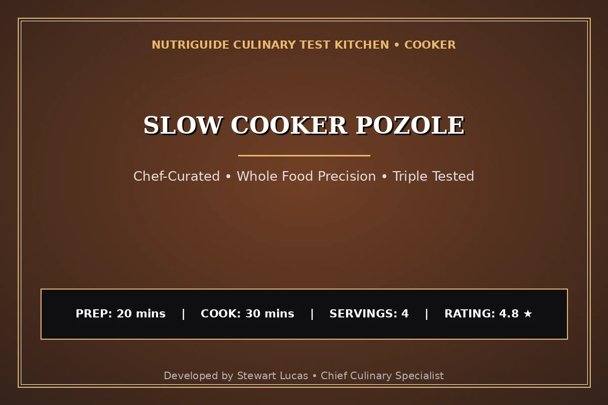 Slow Cooker Pozole