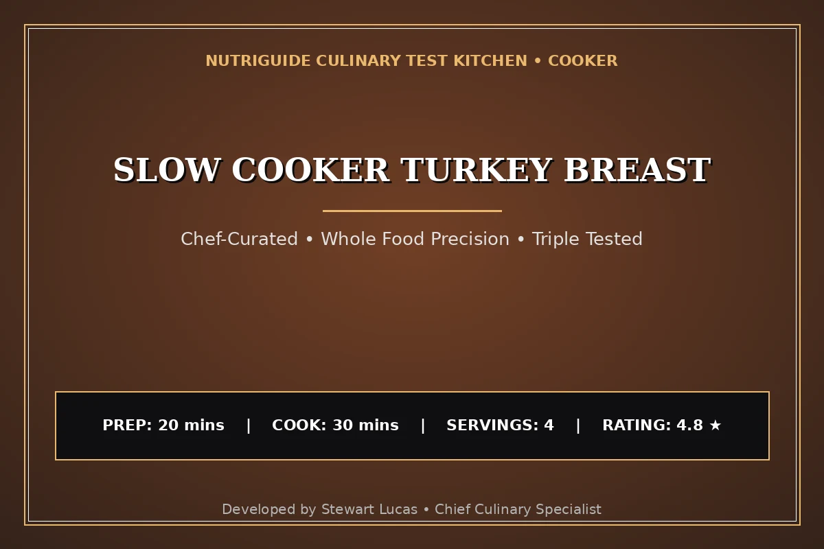 Slow Cooker Turkey Breast