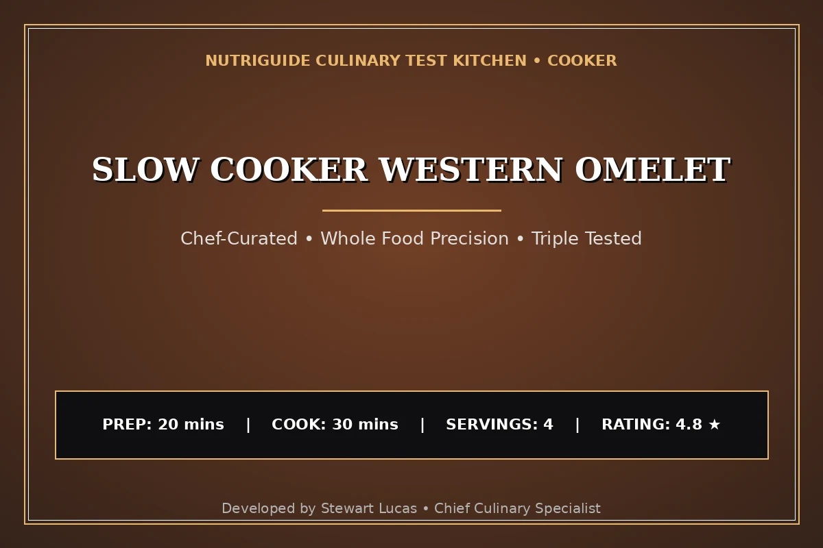 Slow Cooker Western Omelet