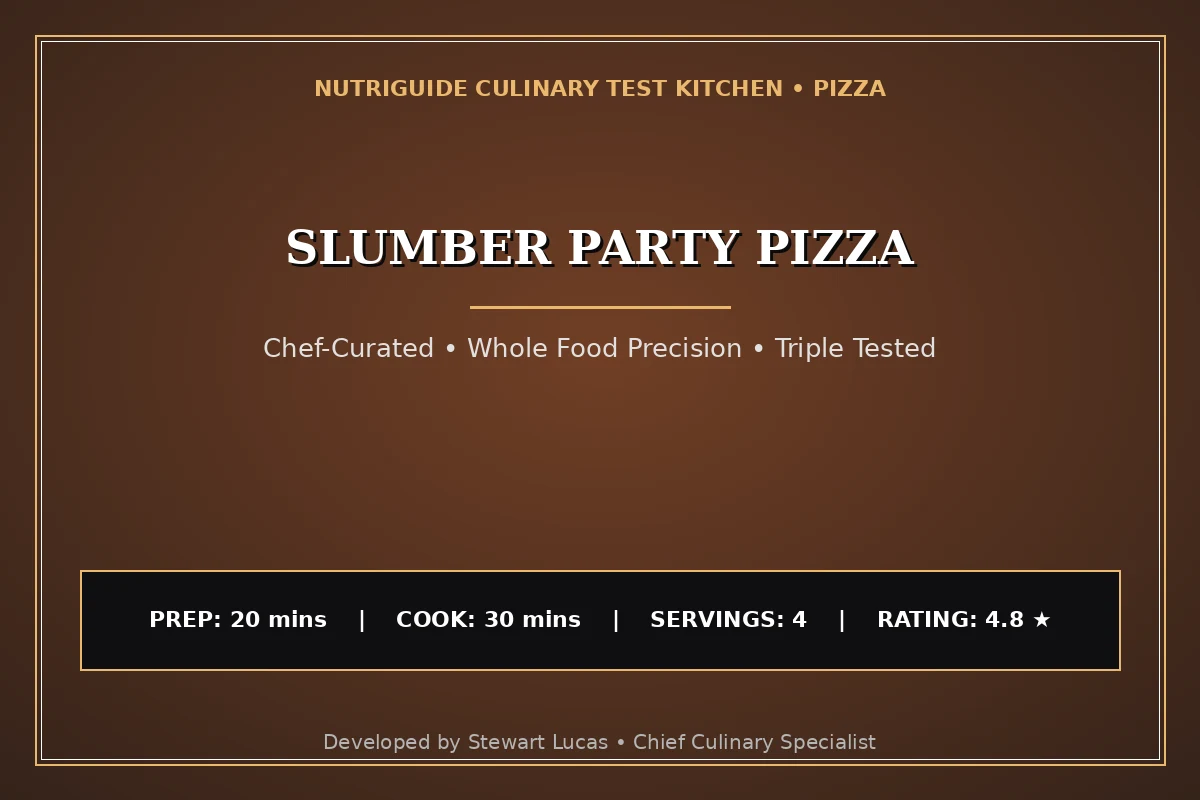 Slumber Party Pizza