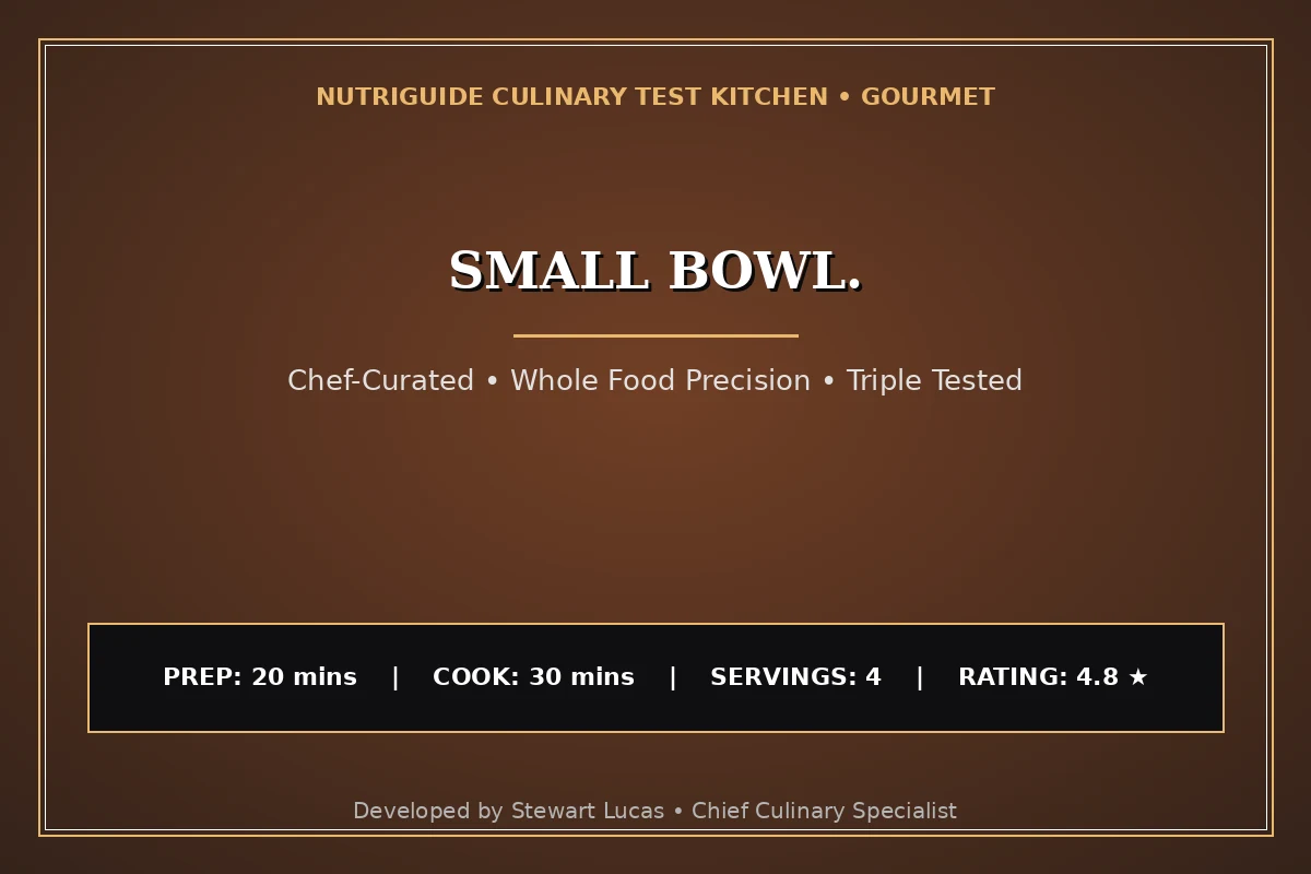 Small Bowl.