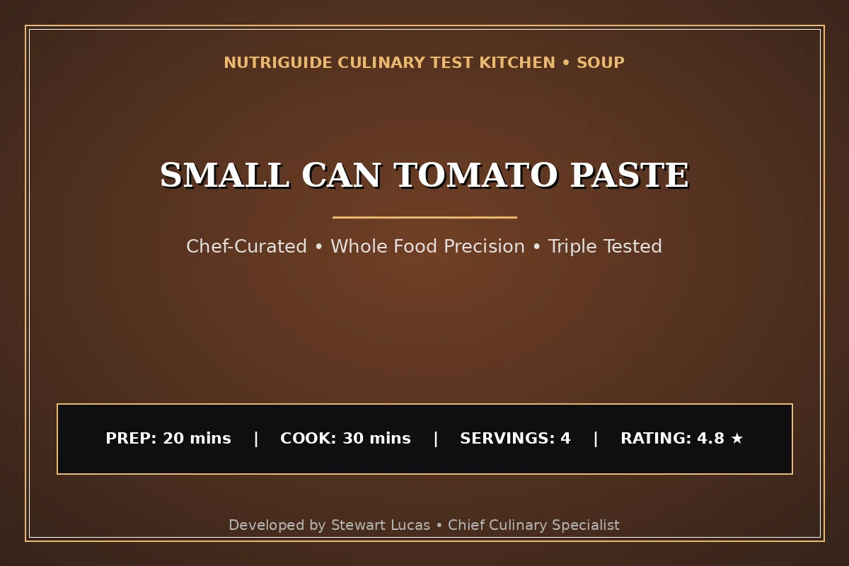 Small Can Tomato Paste