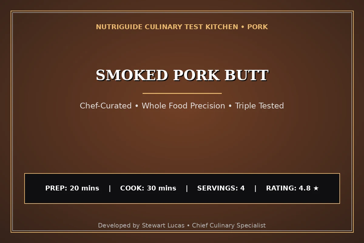 Smoked Pork Butt