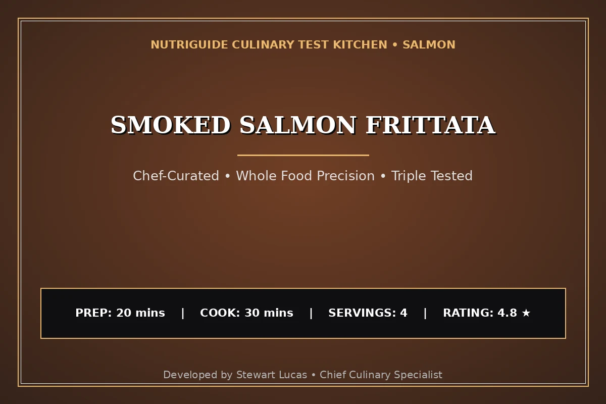 Smoked Salmon Frittata