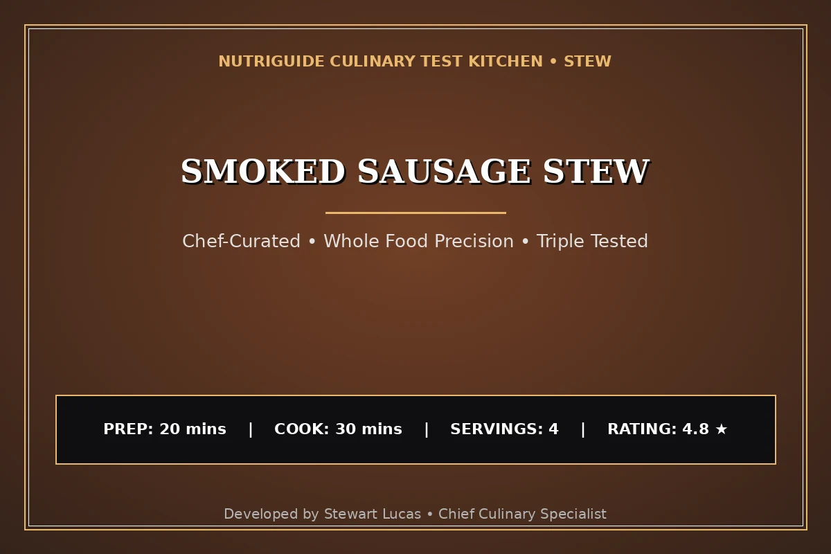 Smoked Sausage Stew