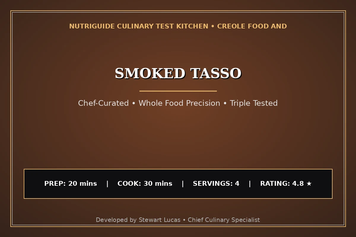 Smoked Tasso
