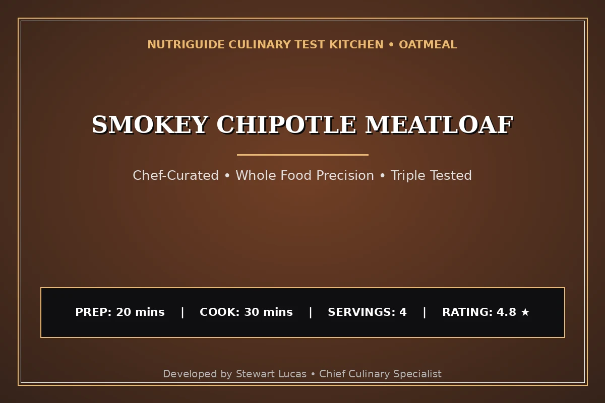 Smokey Chipotle Meatloaf