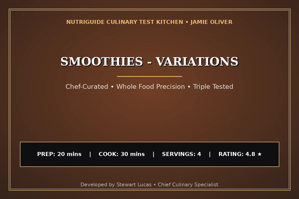 Smoothies - Variations
