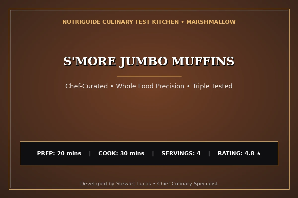 S'More Jumbo Muffins