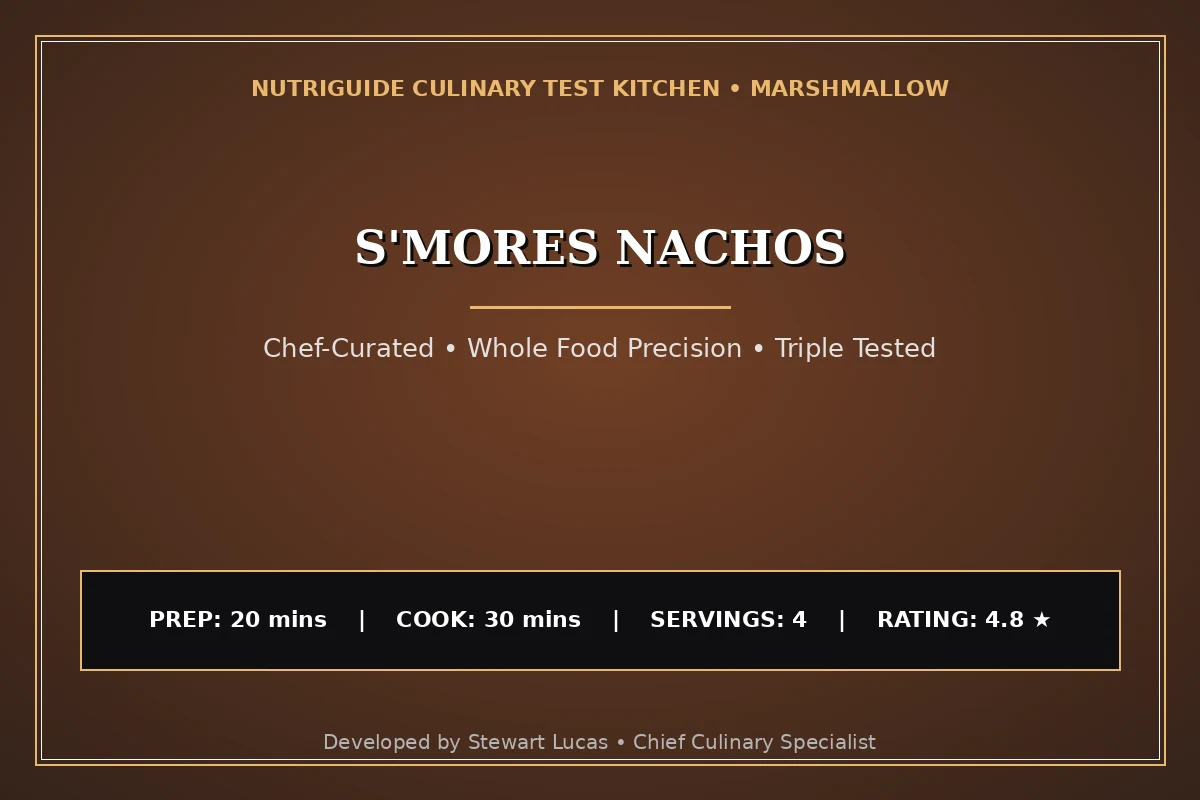 S'Mores Nachos
