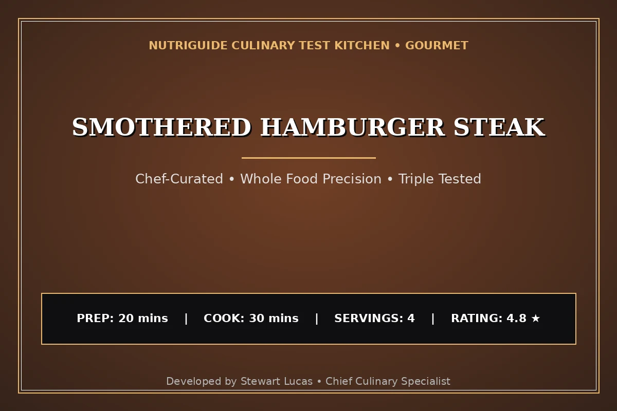 Smothered Hamburger Steak