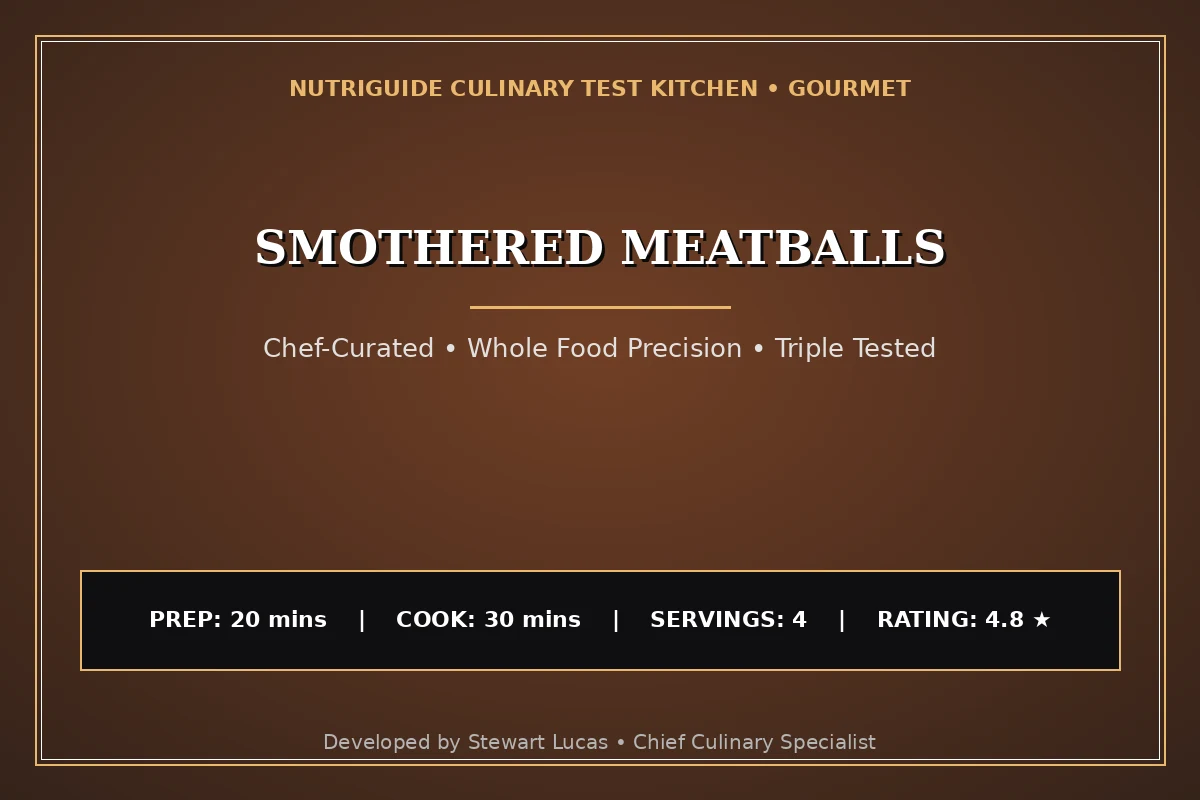 Smothered Meatballs