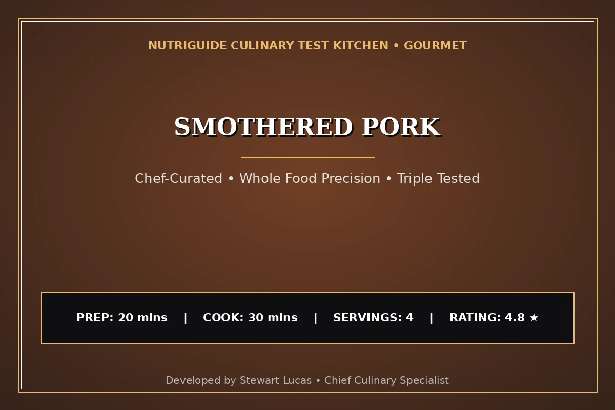 Smothered Pork