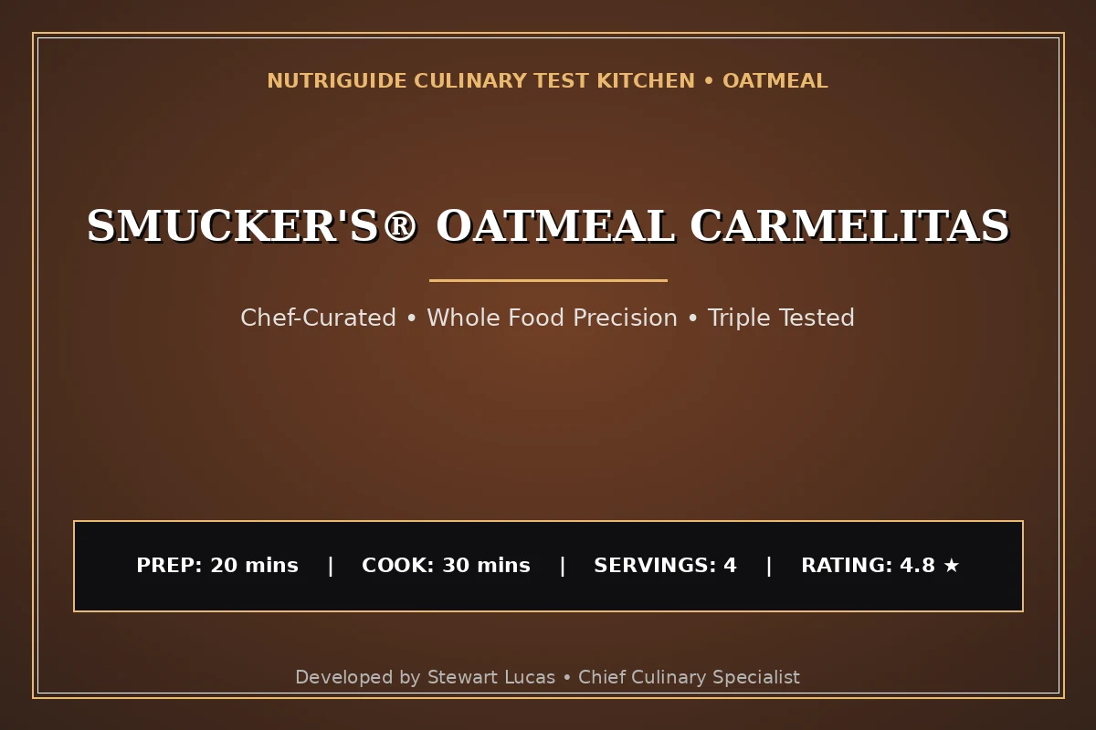 Smucker'S® Oatmeal Carmelitas