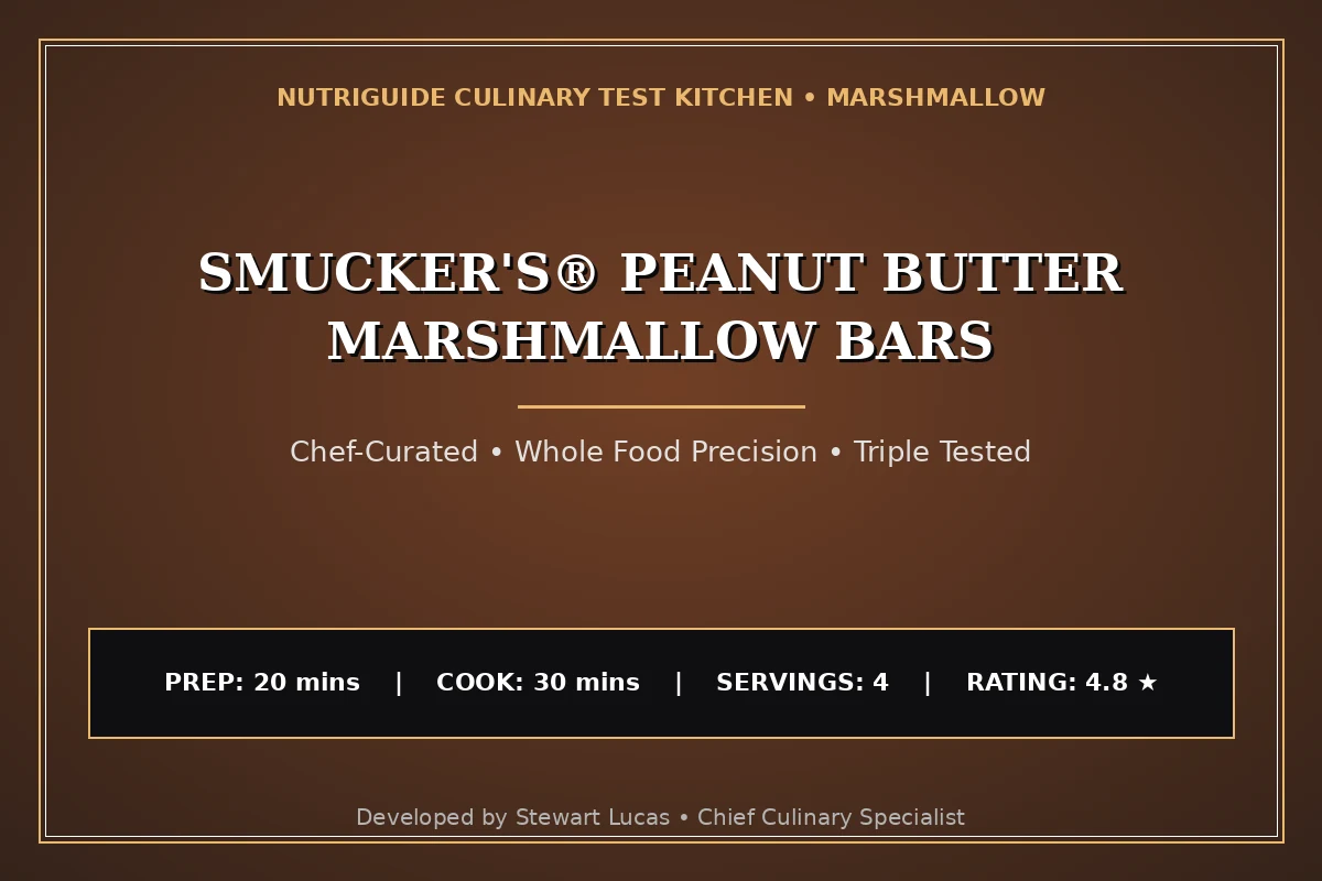Smucker'S® Peanut Butter Marshmallow Bars