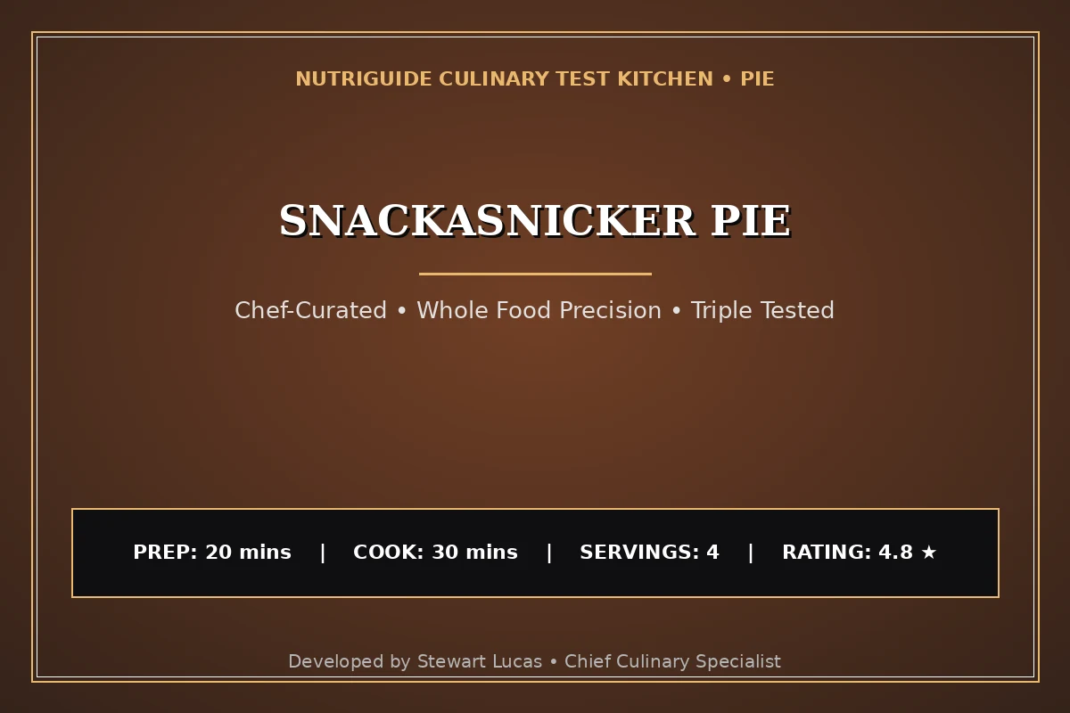 Snackasnicker Pie