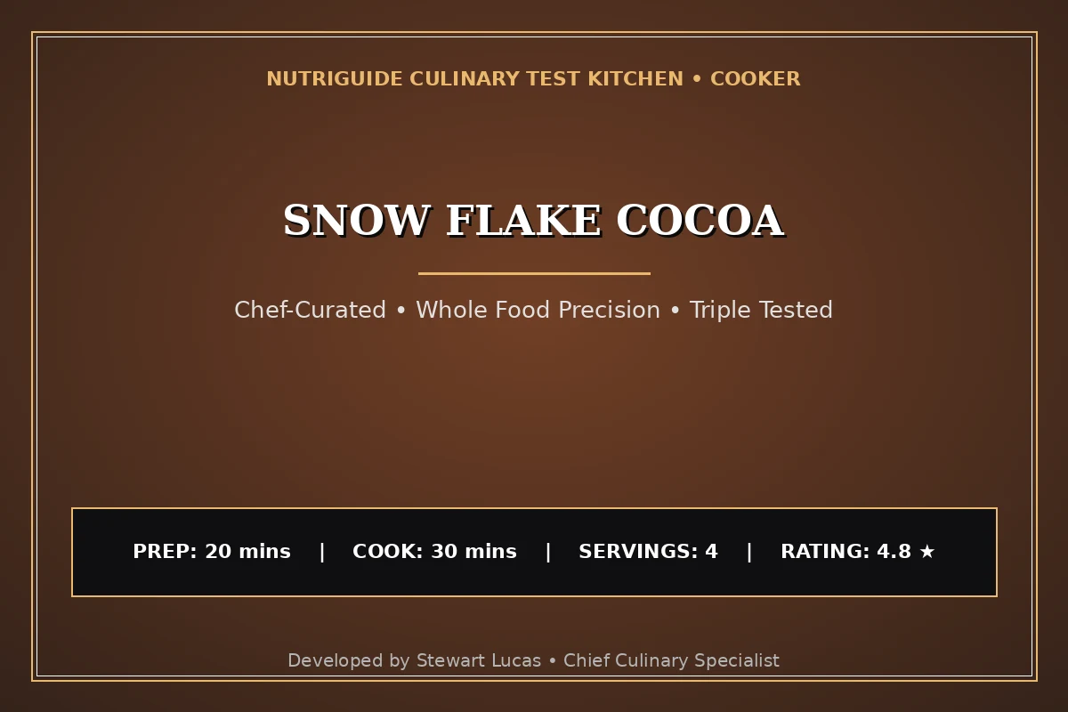 Snow Flake Cocoa