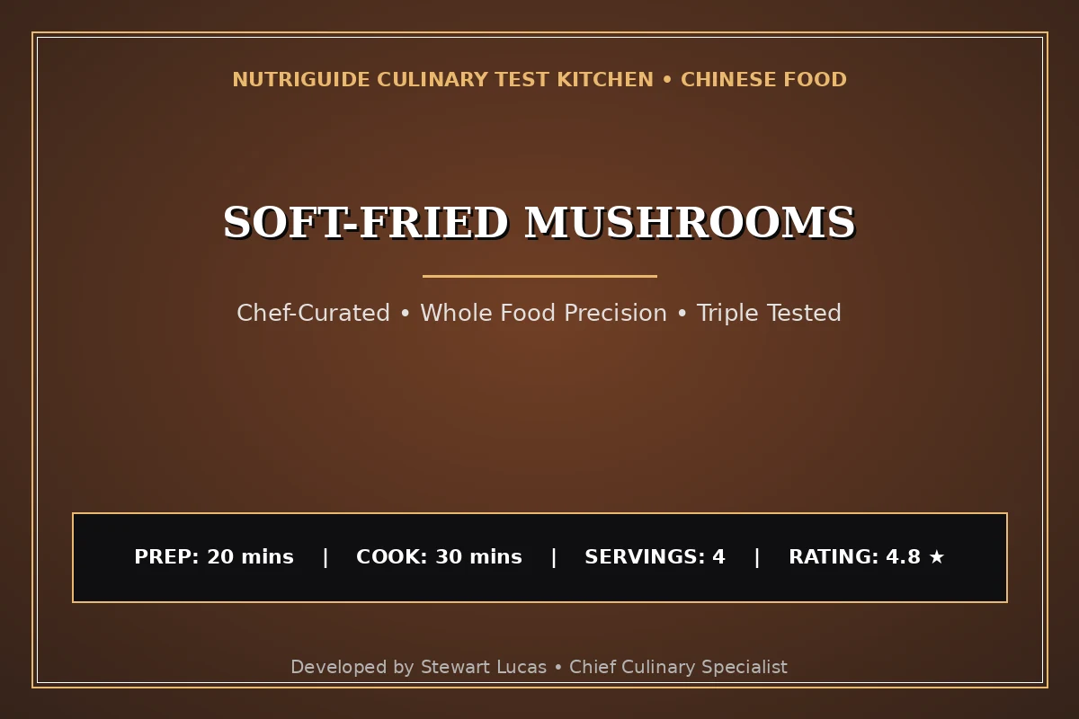 Soft-Fried Mushrooms