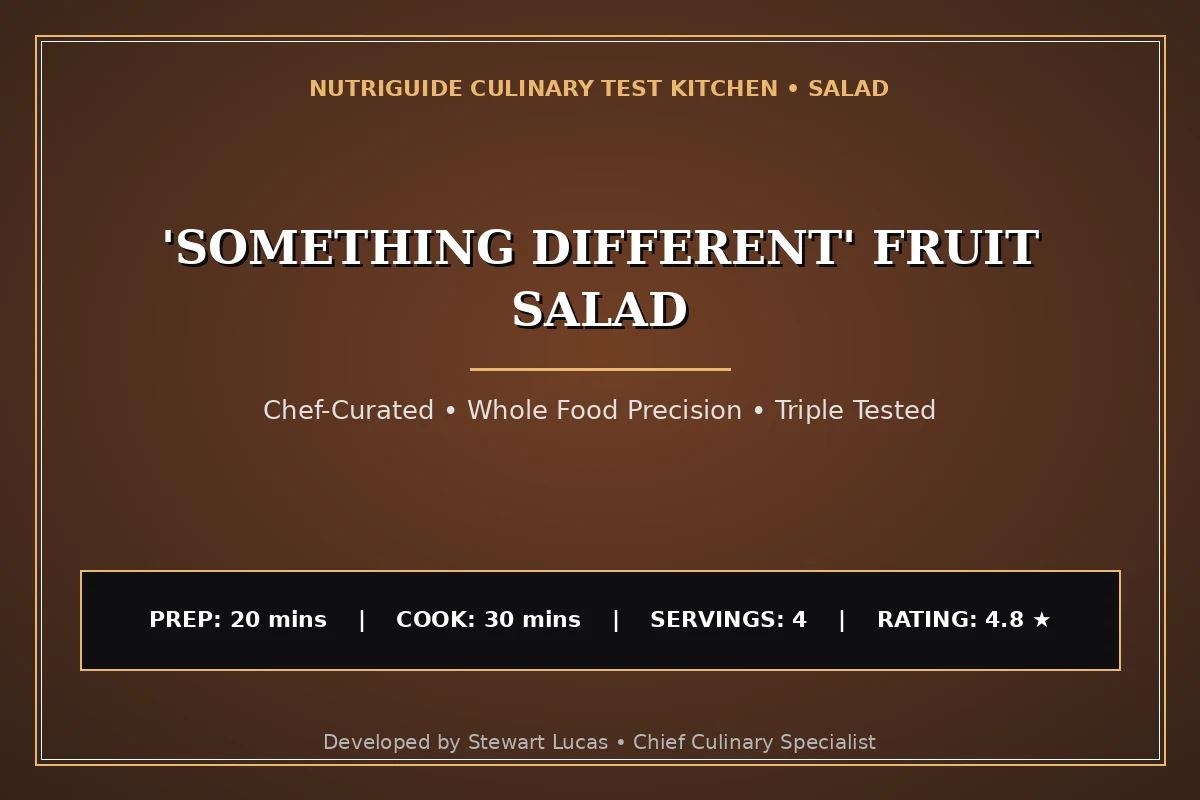 'Something Different' Fruit Salad