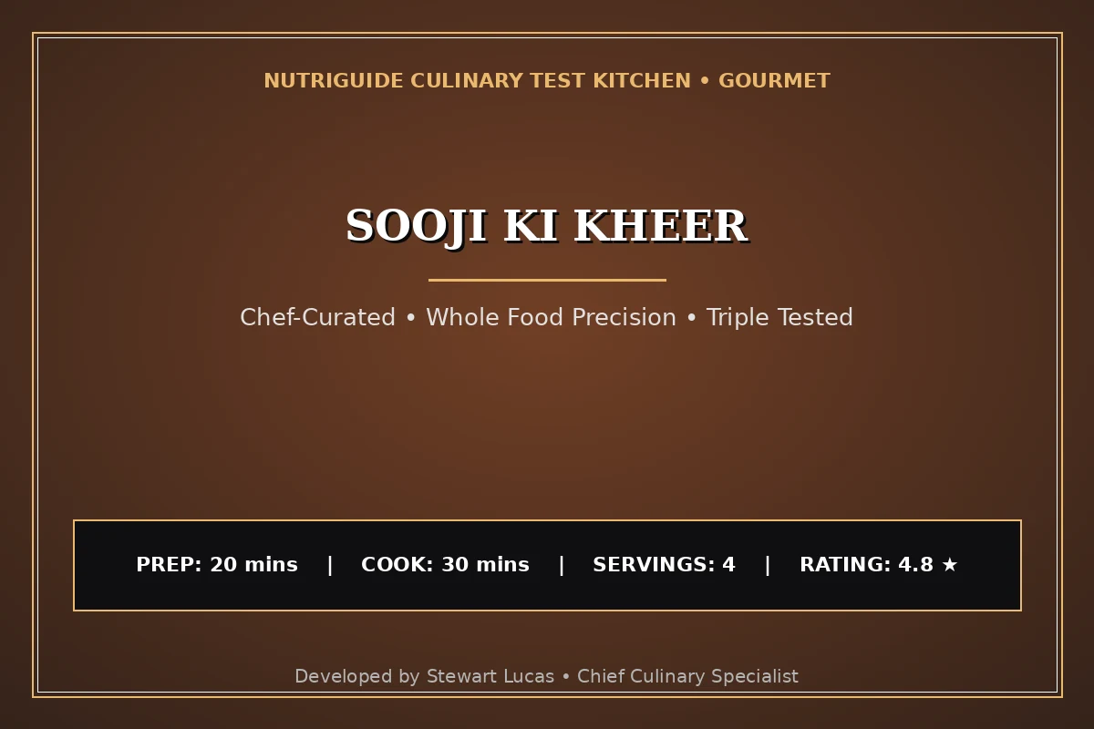 Sooji Ki Kheer