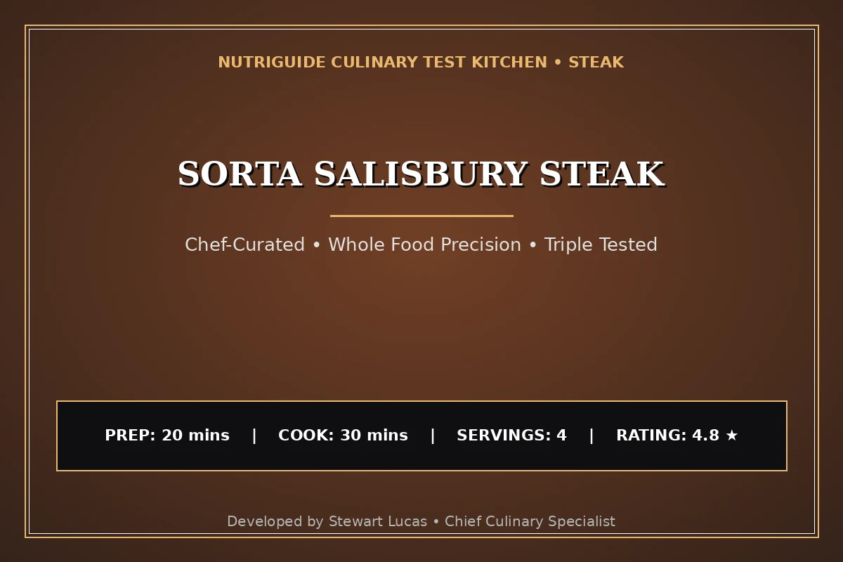 Sorta Salisbury Steak