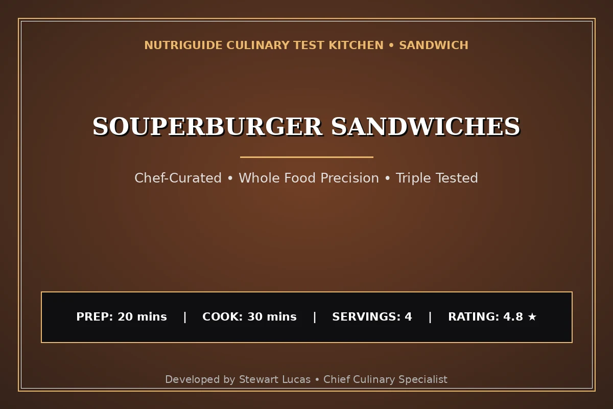 Souperburger Sandwiches