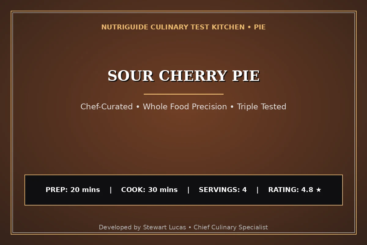 Sour Cherry Pie