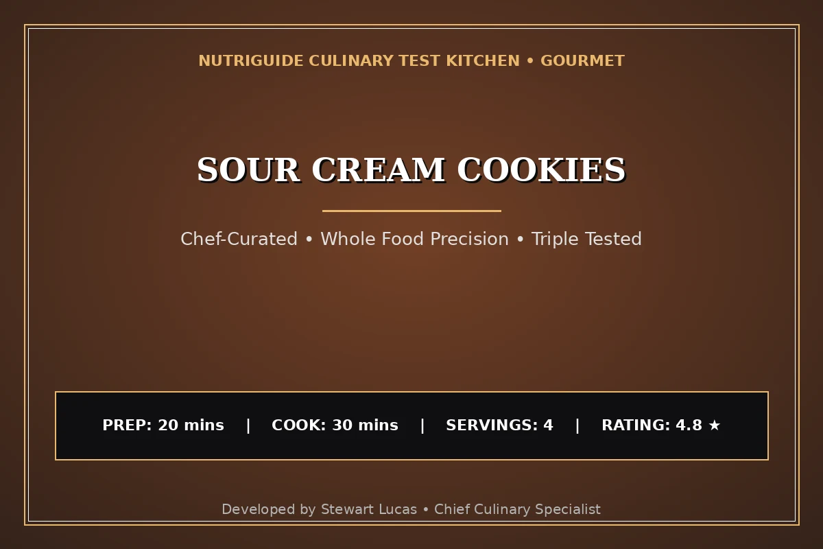 Sour Cream Cookies