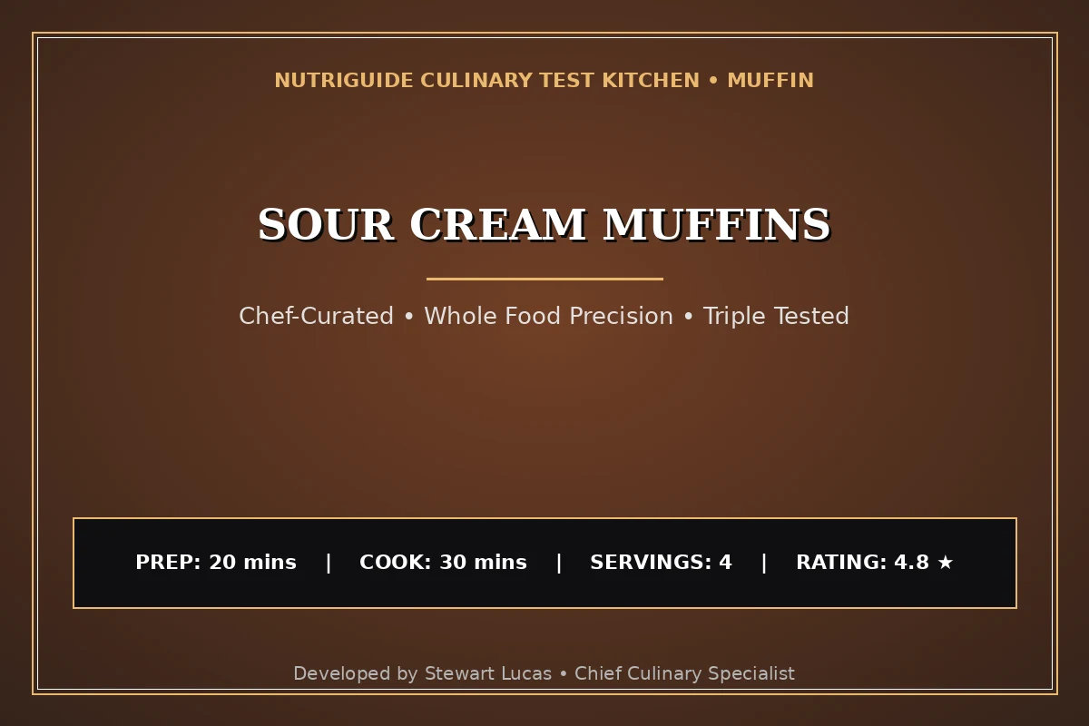 Sour Cream Muffins