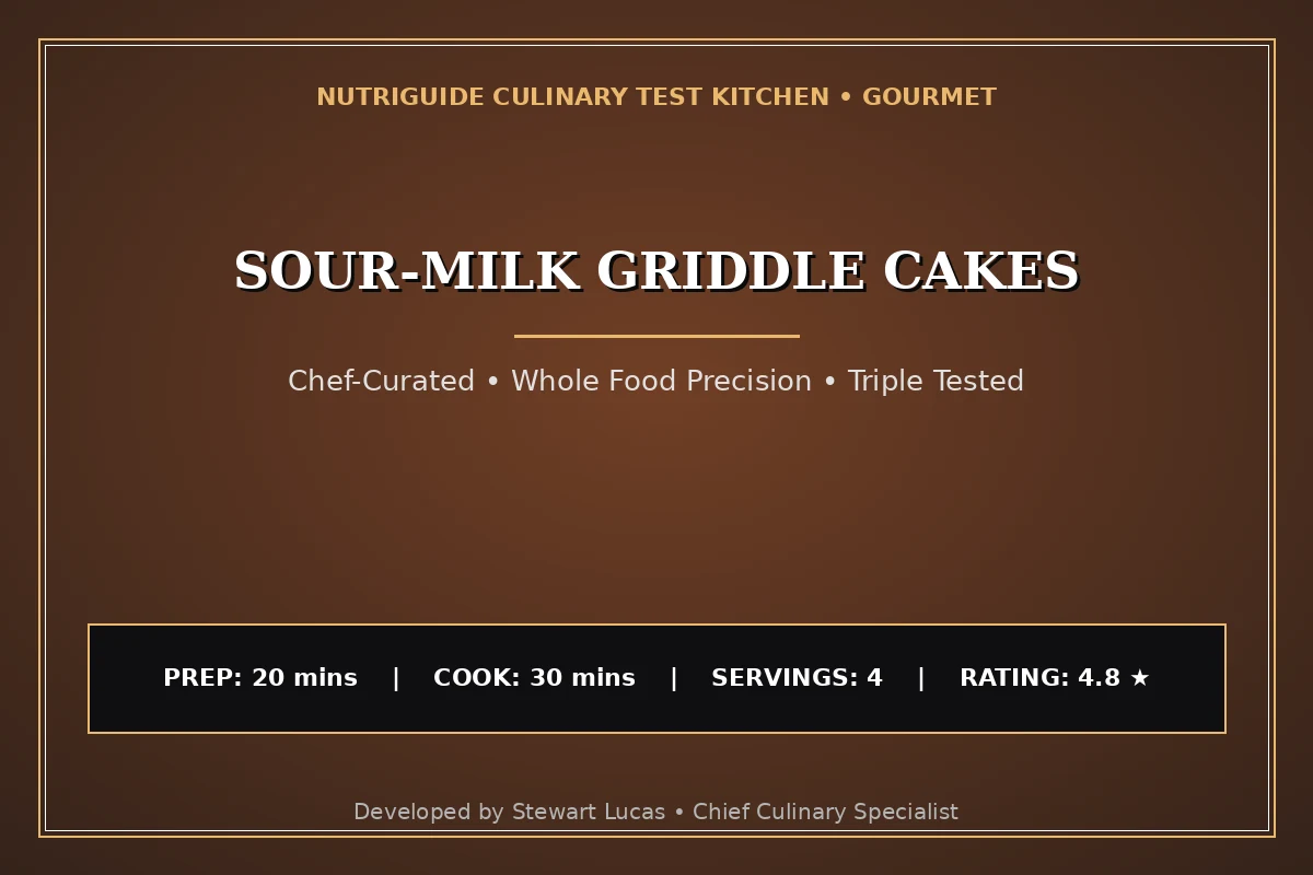 Sour-Milk Griddle Cakes