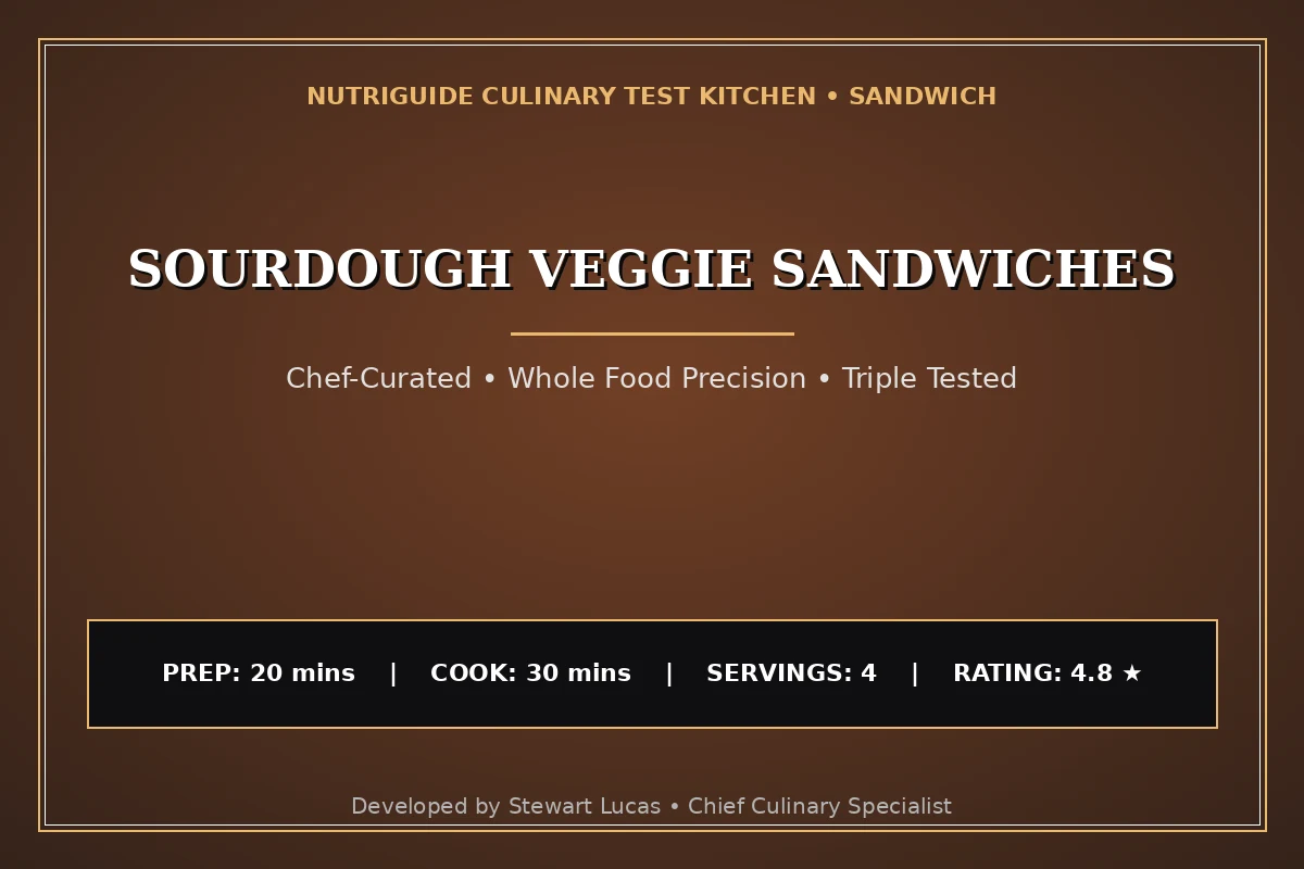 Sourdough Veggie Sandwiches