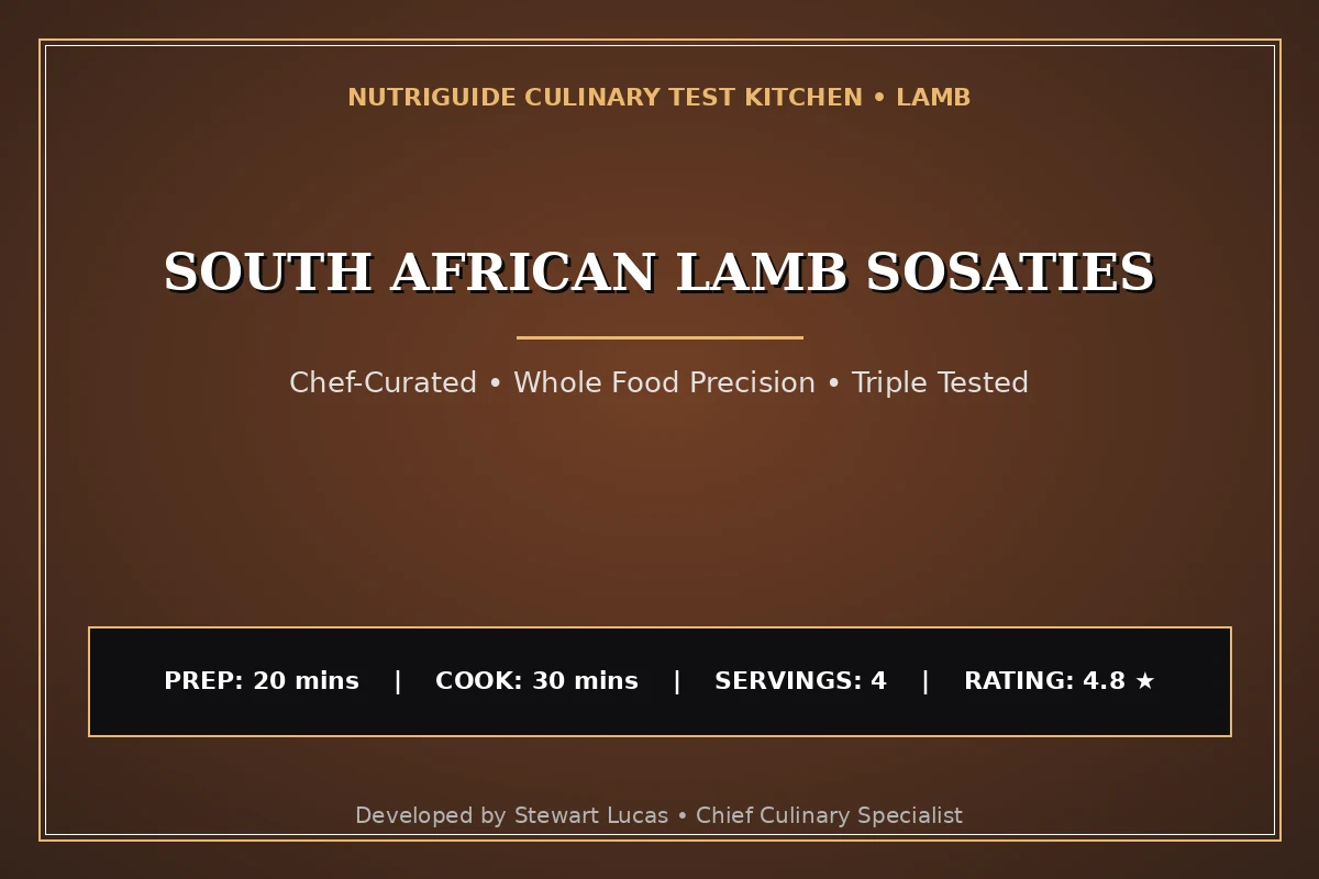 South African Lamb Sosaties
